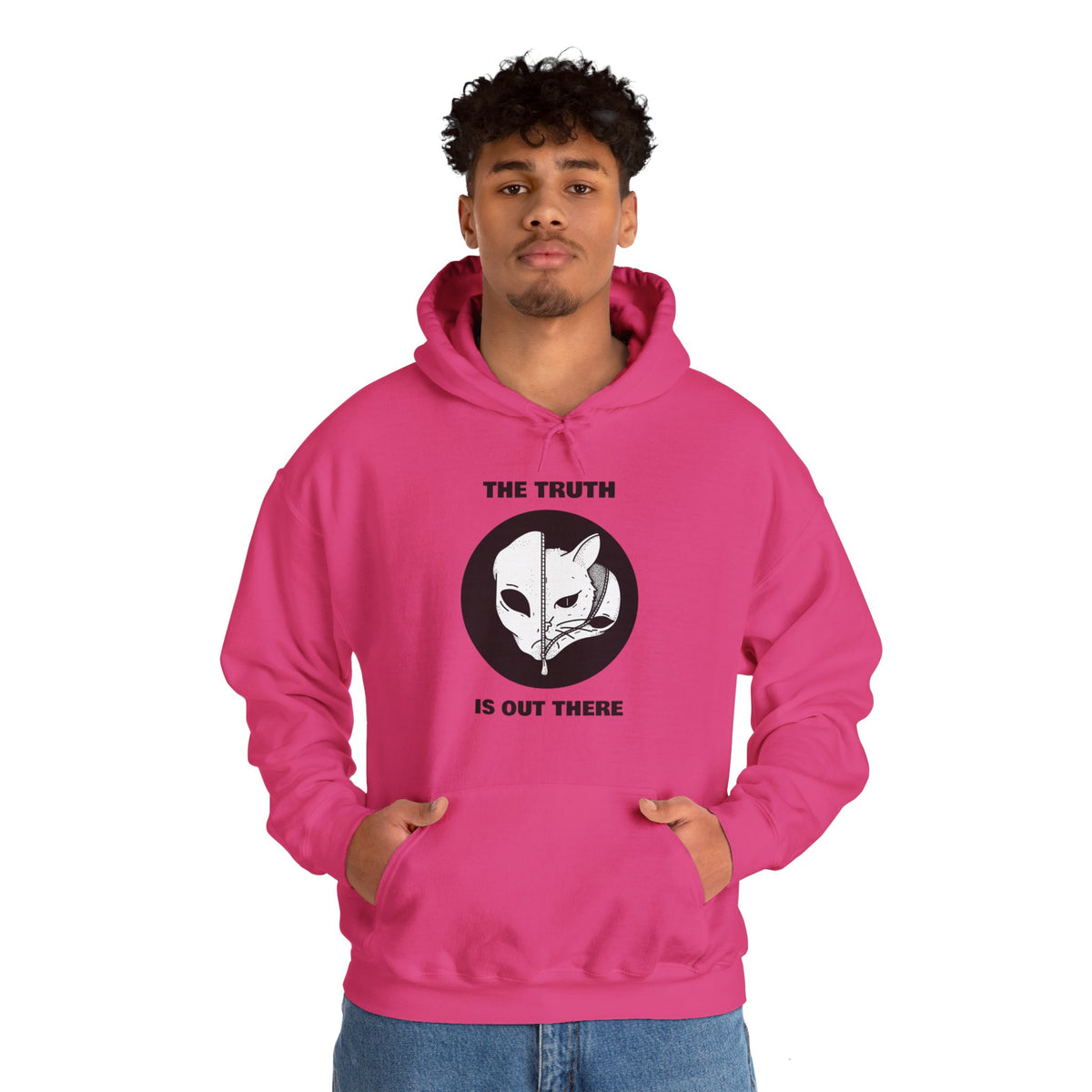 The Truth Is Out There Alien Cat Sci-Fi Hoodie Shop Now