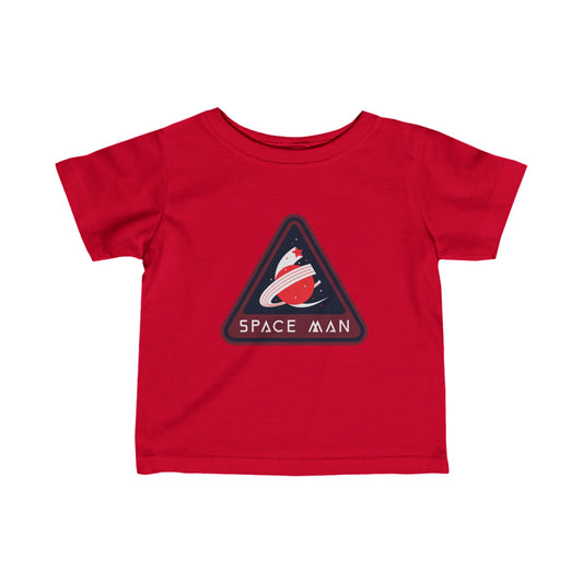 Space Man Infant Tee | Sci-Fi Fine Jersey Toddler Shirt