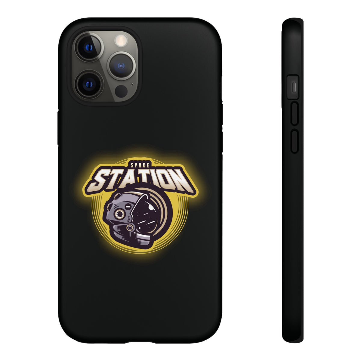 Space Station iPhone Cases Sci-Fi Tough Mobile Protection