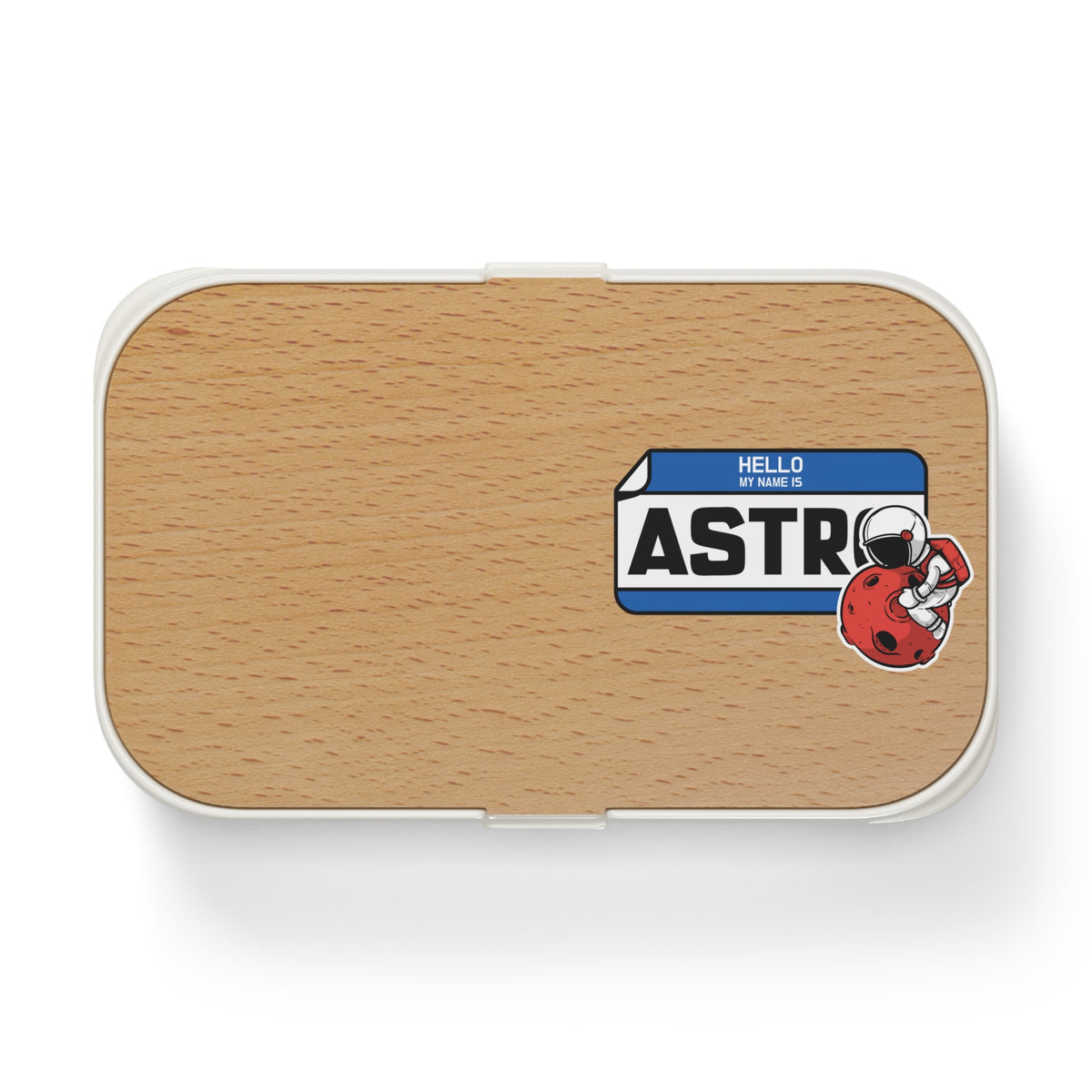 Scifi Bento Lunch Box | My Name is Asto Sign | WeLoveScifi