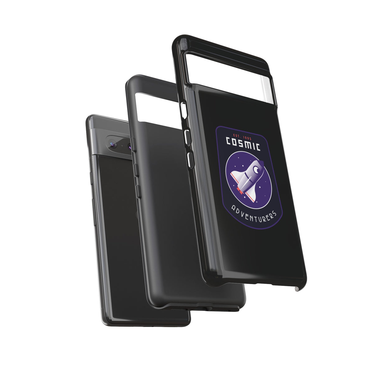 Cosmic Adventurer Sign SciFi Tough Google Pixel Mobile Cases