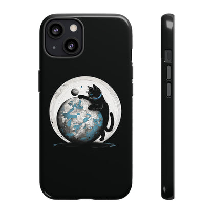 Space Player Cat Tough iPhone Mobile Cases - We Love SciFi