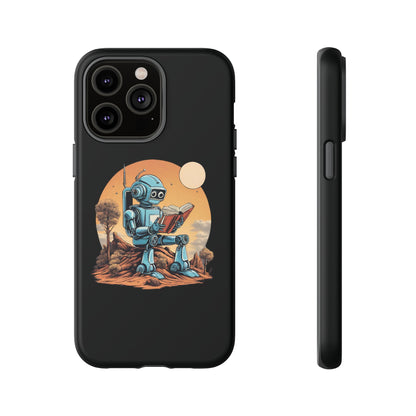 Humans Robot SpaceArt iPhone Cases - Tough Mobile Protection