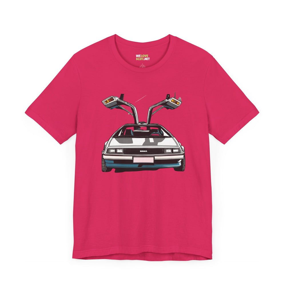 Delorian Sci-Fi T-Shirt | Unique Delorian Sci-Fi Apparel