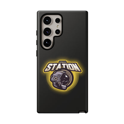 Space Station Astronaut Galaxy Cases