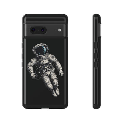 Floating Astronaut SpaceArt Tough Google Pixel Mobile Cases