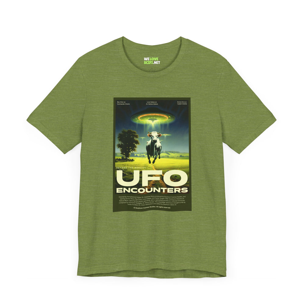 UFO Encounters Retro Sci-Fi T-Shirt-welovescifi.net