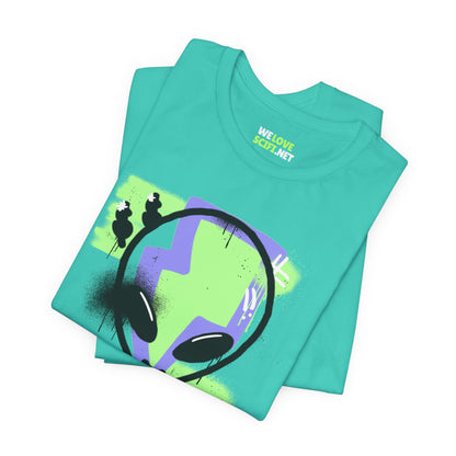 Outta This World UFO Sci-Fi T-Shirt - Unique Alien Apparel