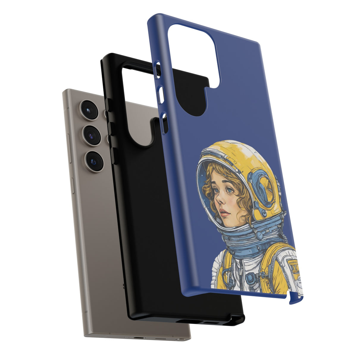 Dream Big SpaceArt Astronaut Tough Samsung Galaxy Mobile