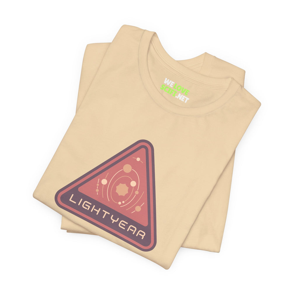 Retro Sci-Fi T-Shirt | Lightyear Sign Design | WeLoveSciFi