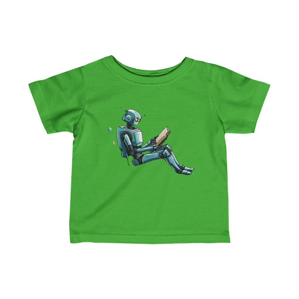 Space Art Infant Tee Sci-Fi Fine Jersey | Read Like a Robot