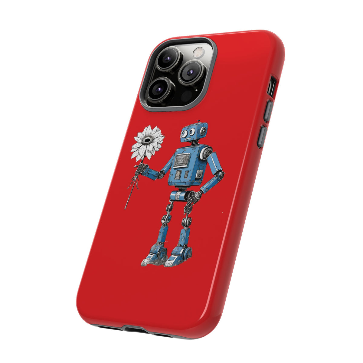 Maybe Baby Robot Spaceart Tough iPhone Mobile Cases