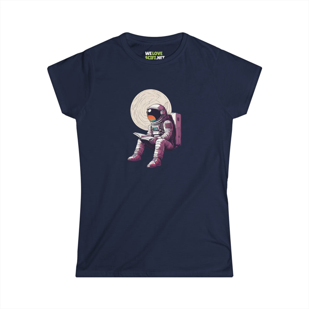 Space Art Tee - Astronaut Women's Shirt | Read That Book