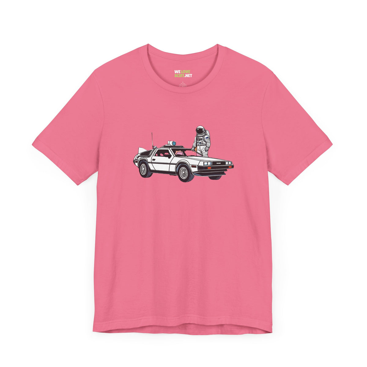 DeLorean Astronaut T-Shirt | Let's Take a Ride Sci-Fi Tee