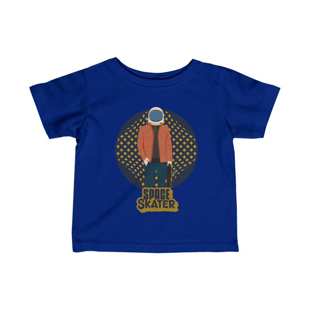 Space Skater Astronaut Infant Fine Jersey Tee