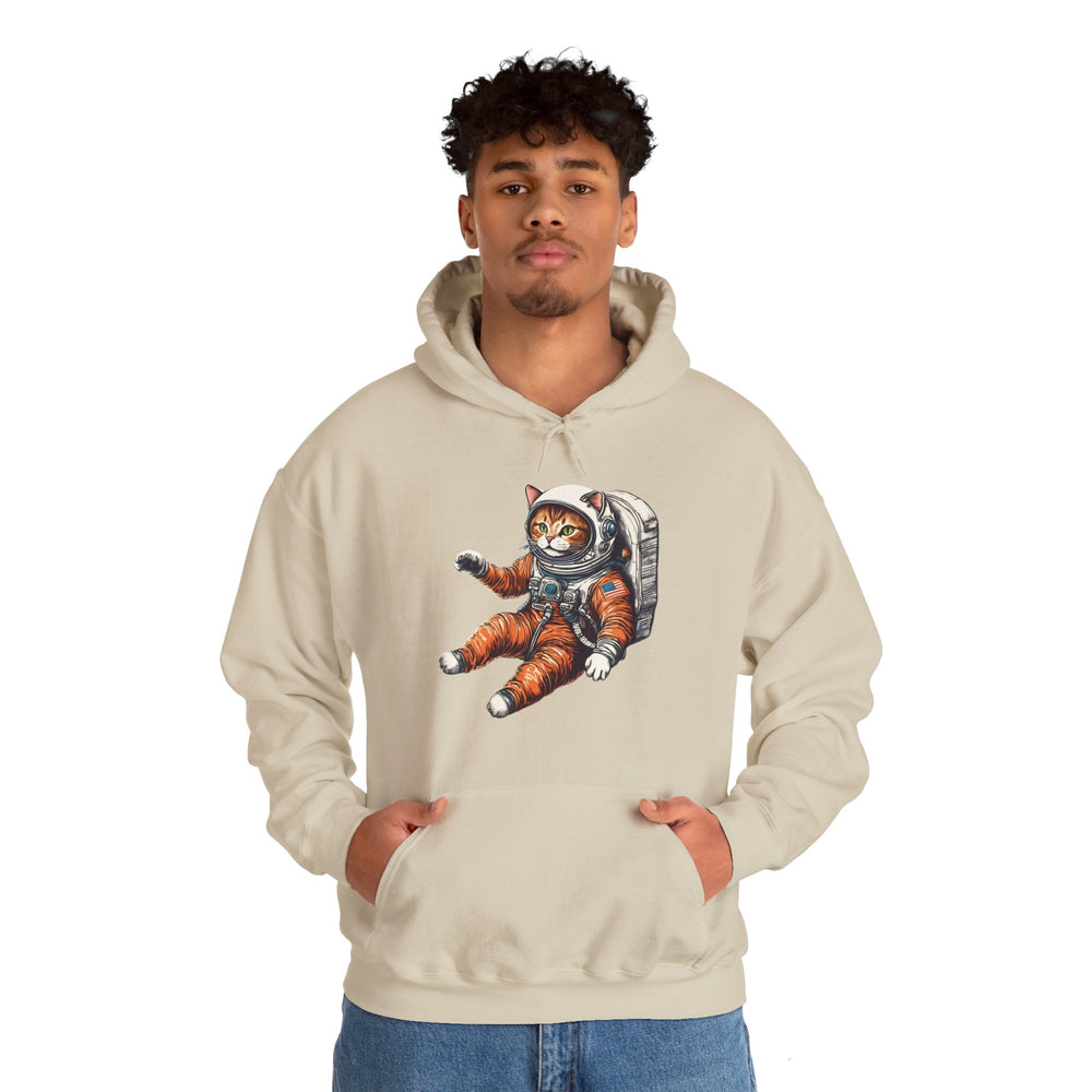 Redhead Spacecat Astronaut Hoodie - Cool Sci-Fi Sweatshirt