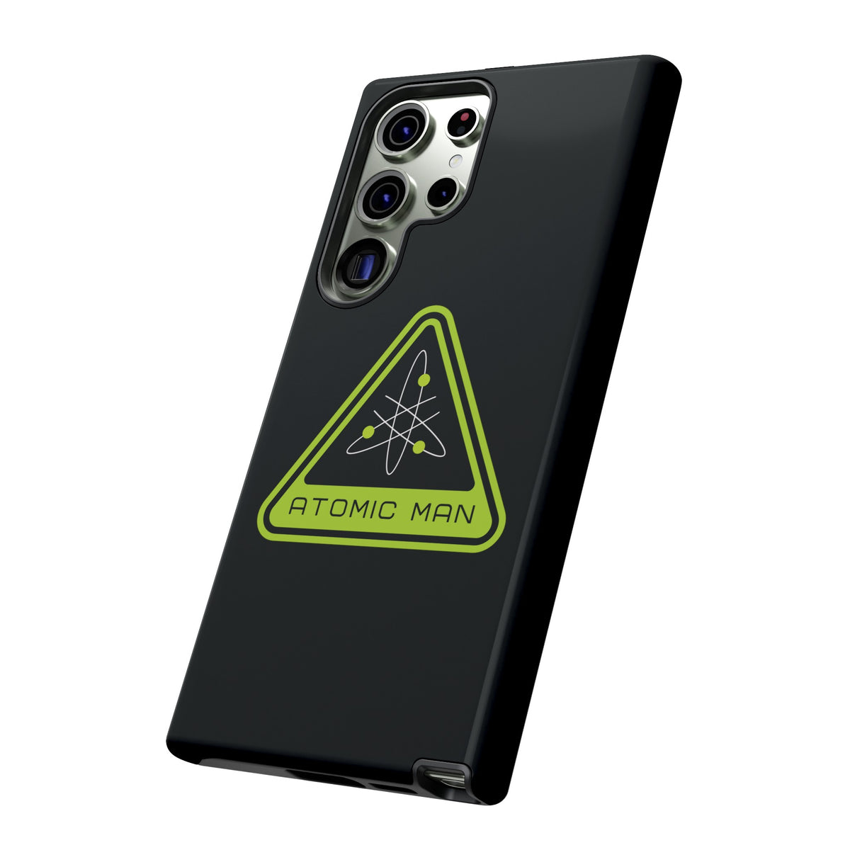 Atomic Man Retro Sign Sci-Fi Samsung Galaxy Mobile Cases