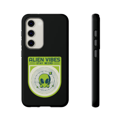 Stay Weird UFO Samsung Galaxy Mobile Cases - We Love Sci-Fi