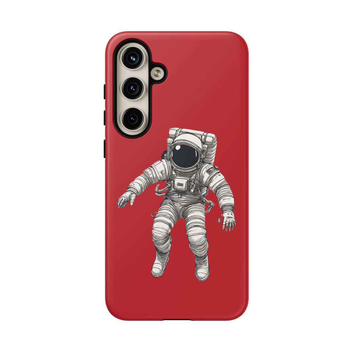 In Between Galaxies Astronaut Tough Galaxy Mobile Cases