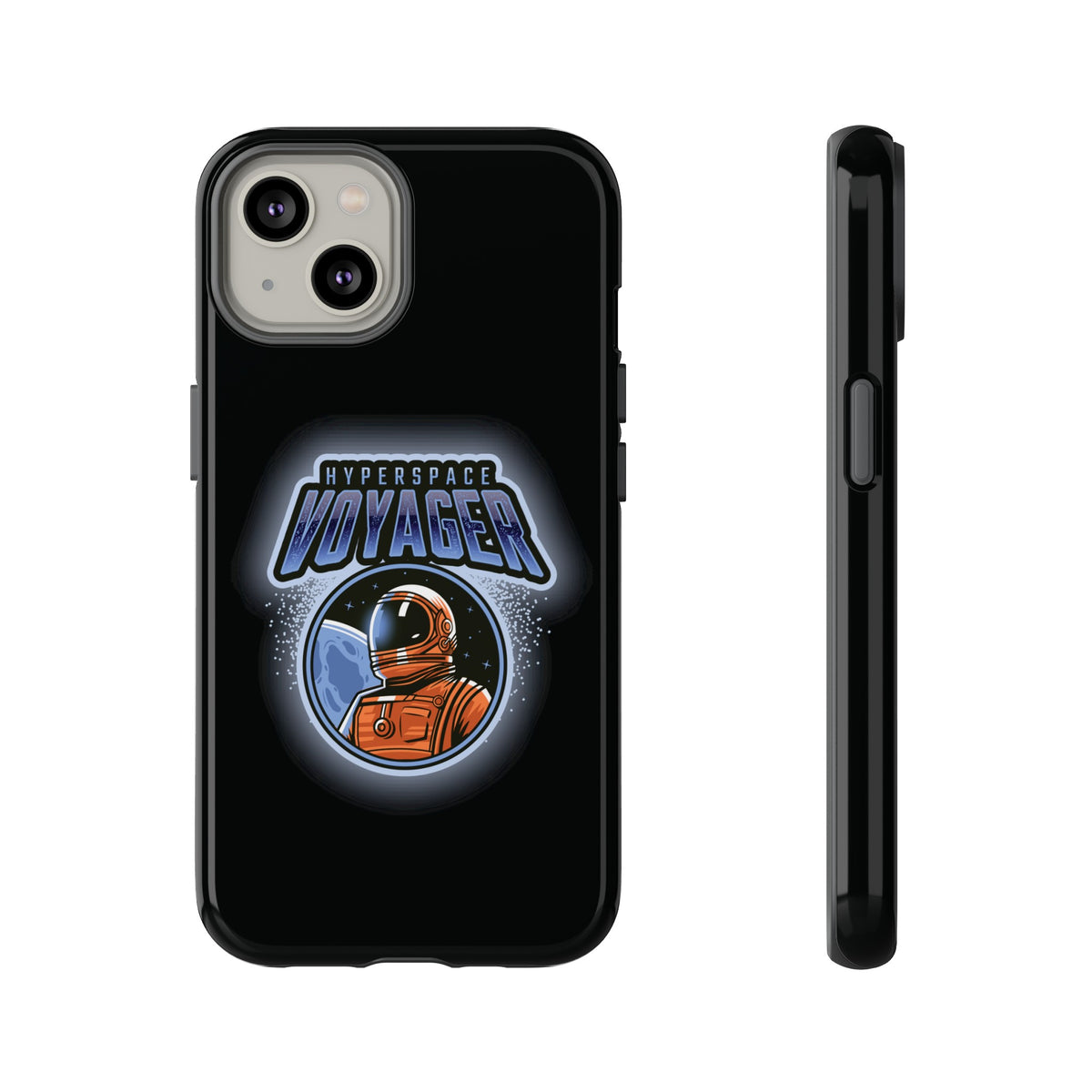 Hyperspace Voyager Astronaut SciFi Tough iPhone Mobile Cases