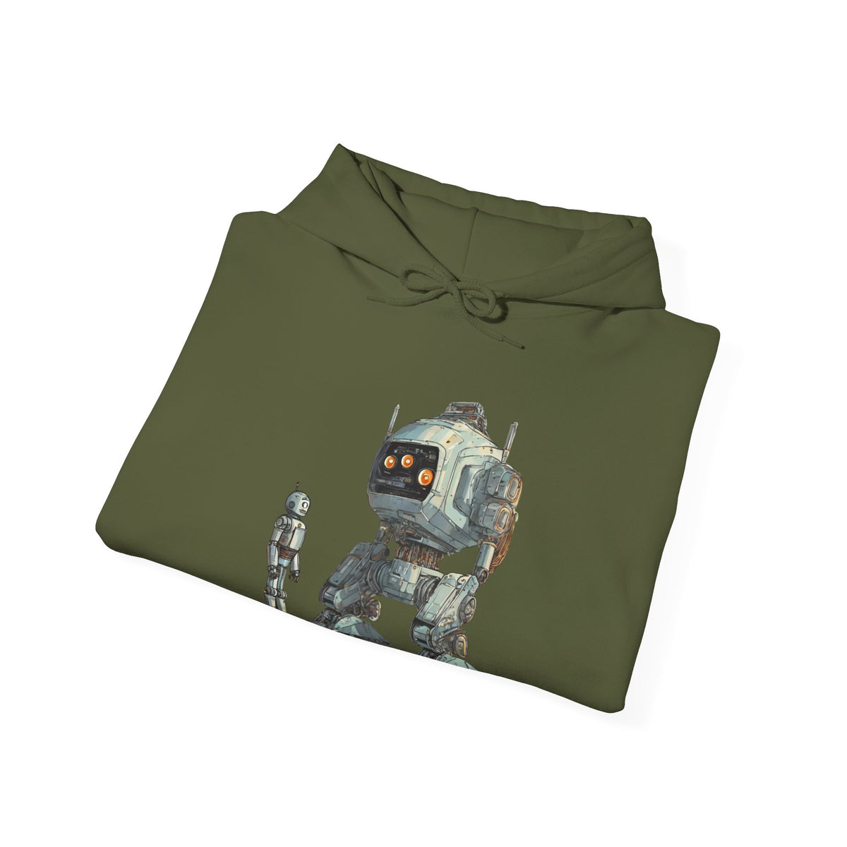 Let's Be Friends Robot Space Hoodie - Sci-Fi Art WeLoveSciFi