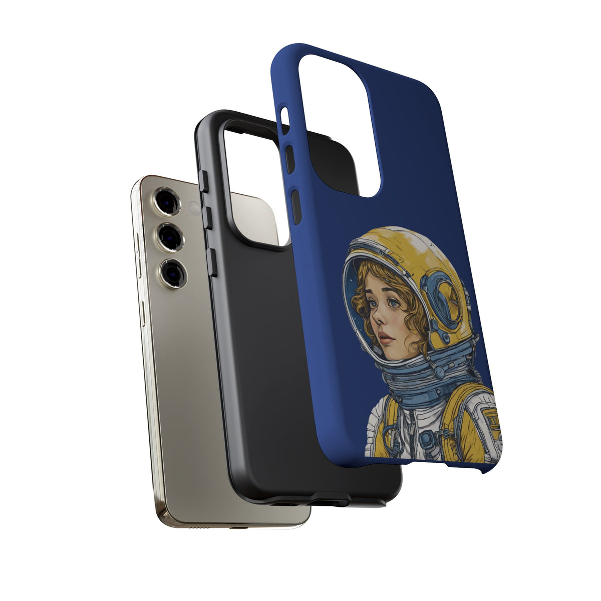 Dream Big SpaceArt Astronaut Tough Samsung Galaxy Mobile