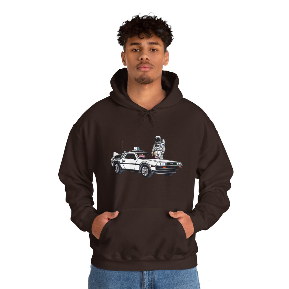 Take a Ride Delorean Astronaut Sci-Fi Hoodie We Love Sci-Fi