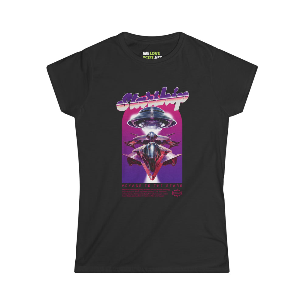 Starship Sci-Fi Woman's Tee Sci-Fi Clothing We Love Sci-Fi