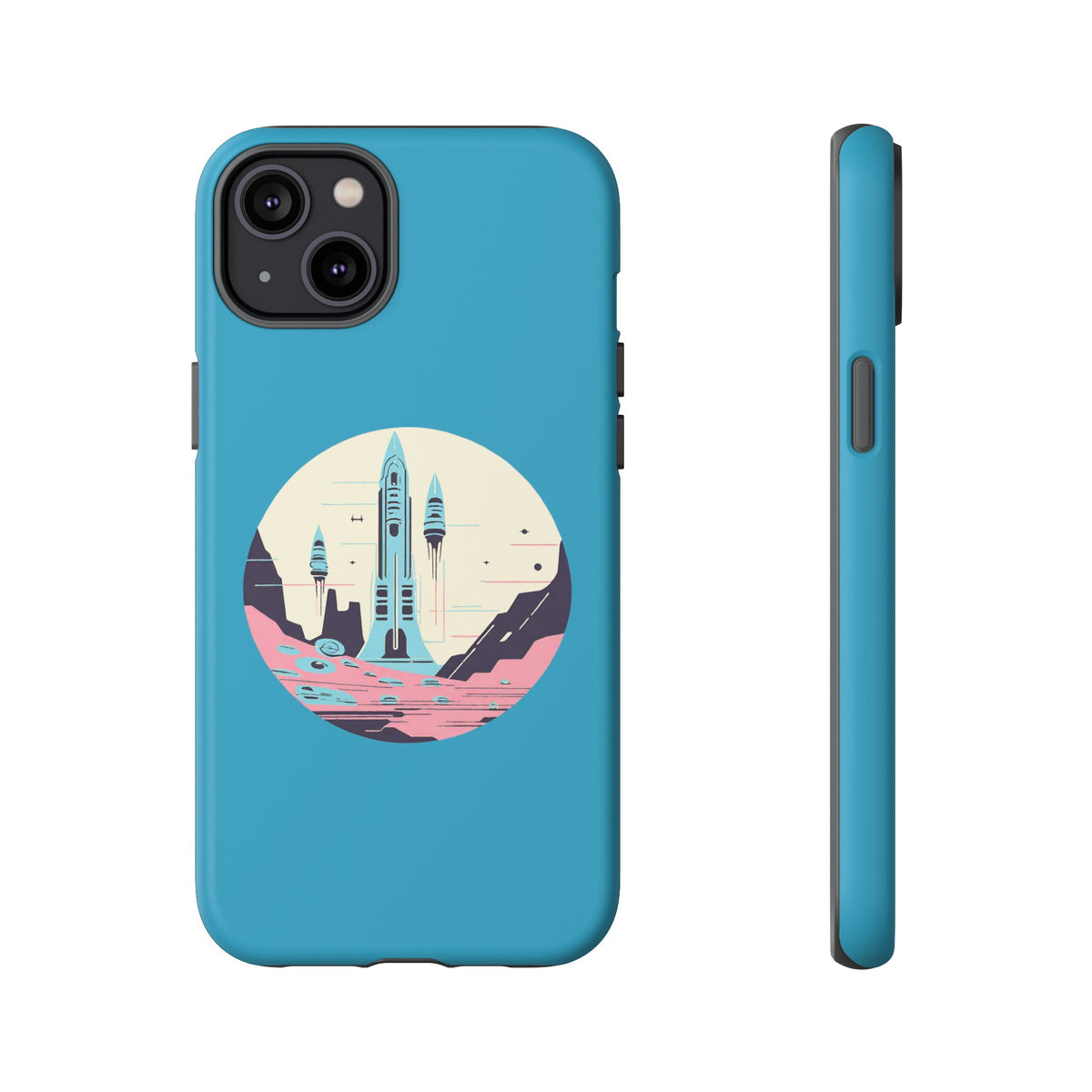 Space Art iPhone Case - Tough Sci-Fi Mobile Cover | Liftoff