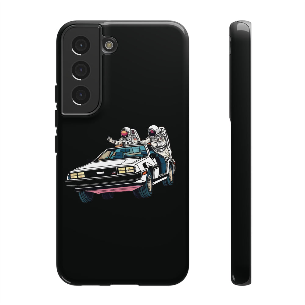 Delorean Party Astronauts Tough Samsung Galaxy Mobile Cases