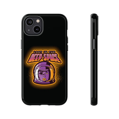 Astronaut iPhone Cases Lost in Deep Space Sci-Fi Mobile Case