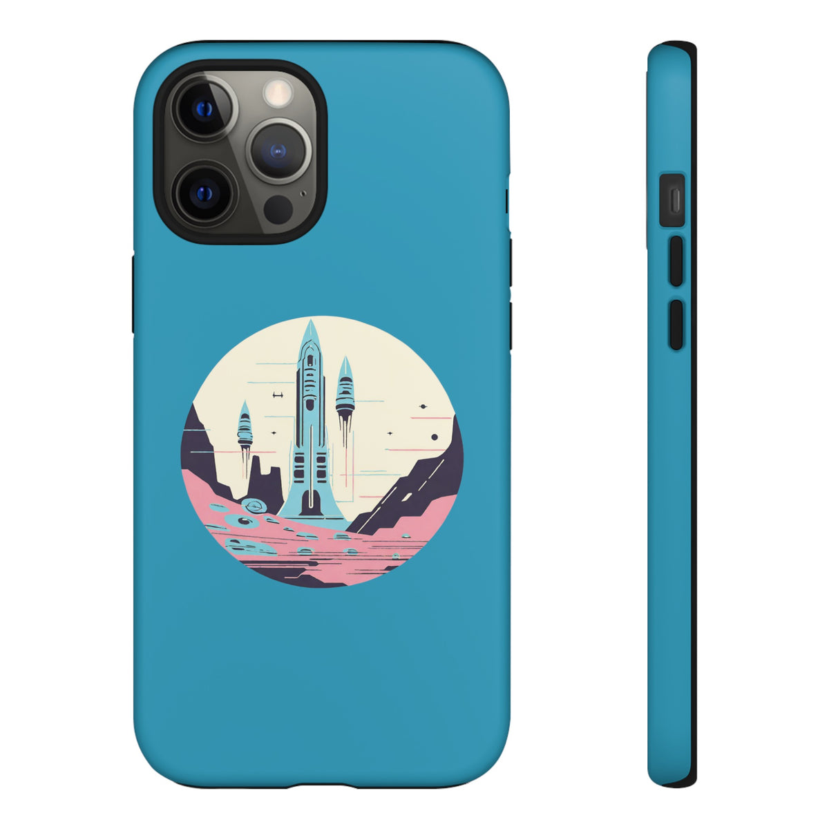 Space Art iPhone Case - Tough Sci-Fi Mobile Cover | Liftoff