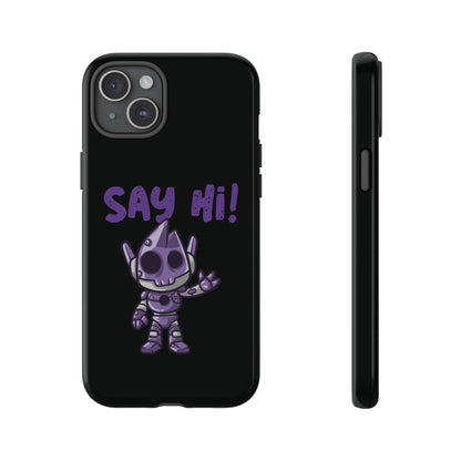 Funny UFO iPhone Cases | Say Hi Sci-Fi Tough Mobile Covers