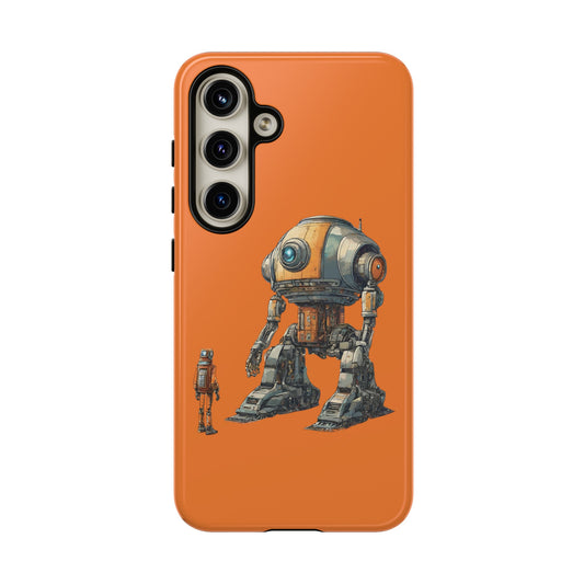 Robot Space Art Galaxy Mobile Cases | Look at Me Robot