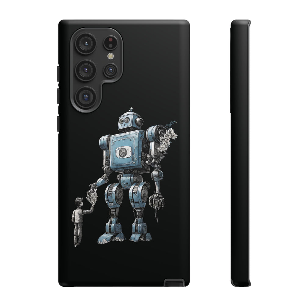 Robot Space Art Samsung Galaxy Case: Tough & Stylish