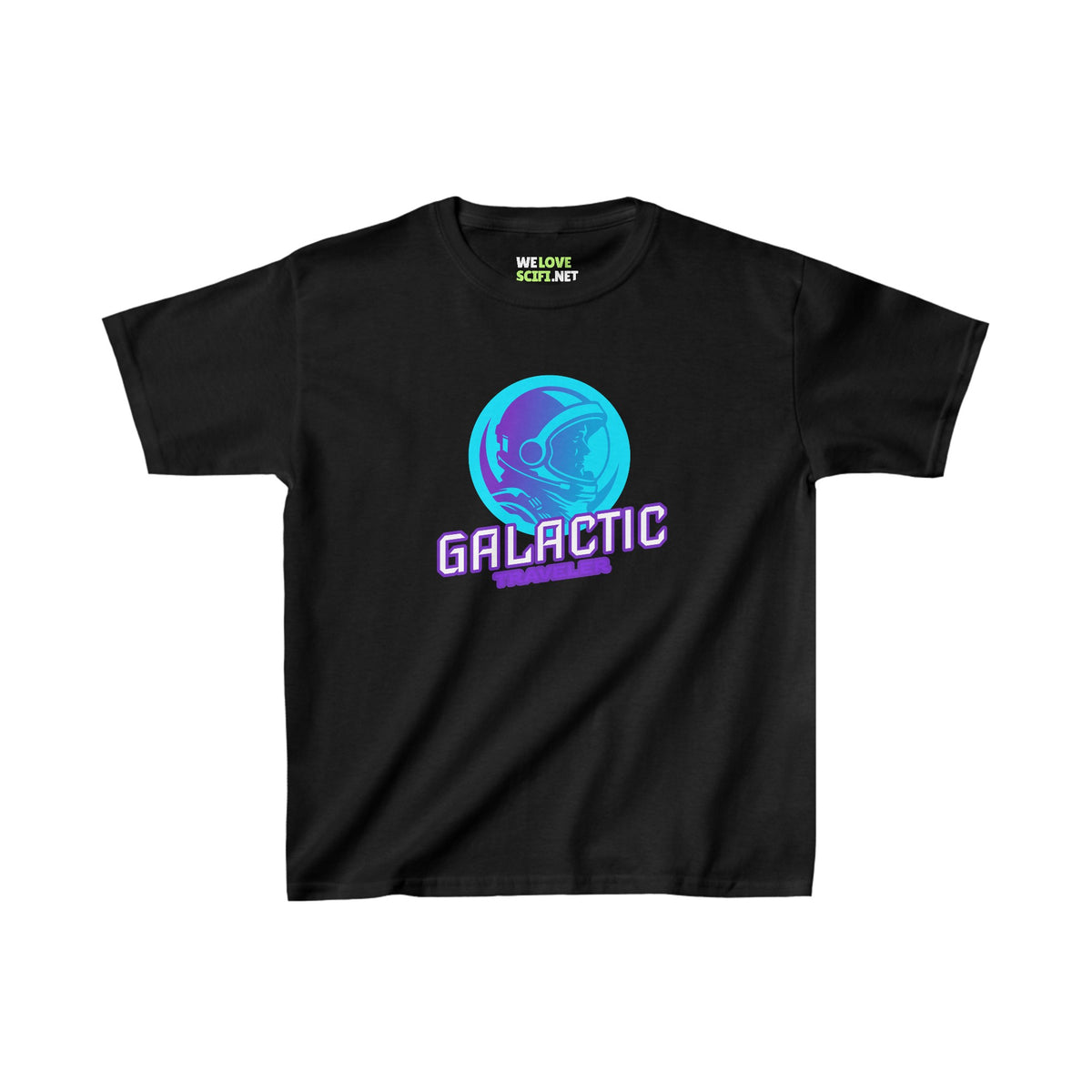 Galactic Traveler Kids Astronaut Heavy Cotton Teewelovescifi