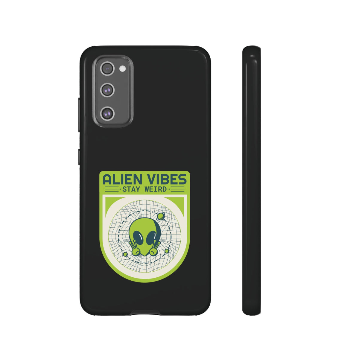 Stay Weird UFO Samsung Galaxy Mobile Cases - We Love Sci-Fi