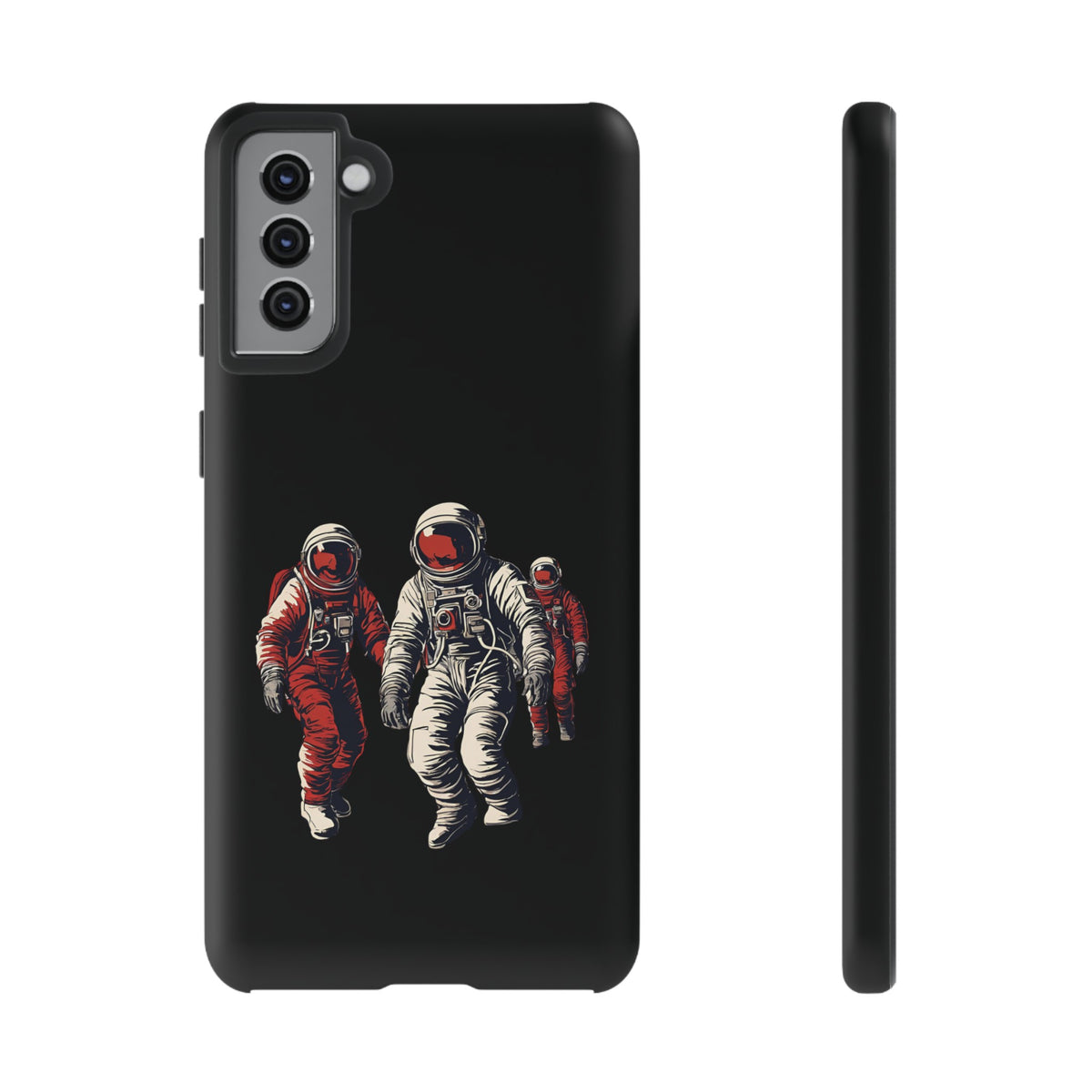 Astronauts In Red SpaceArt Tough Samsung Galaxy Mobile Cases