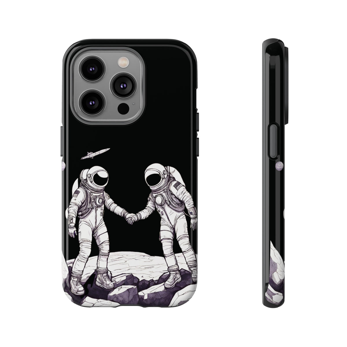 SpaceArt Astronaut Tough iPhone Cases