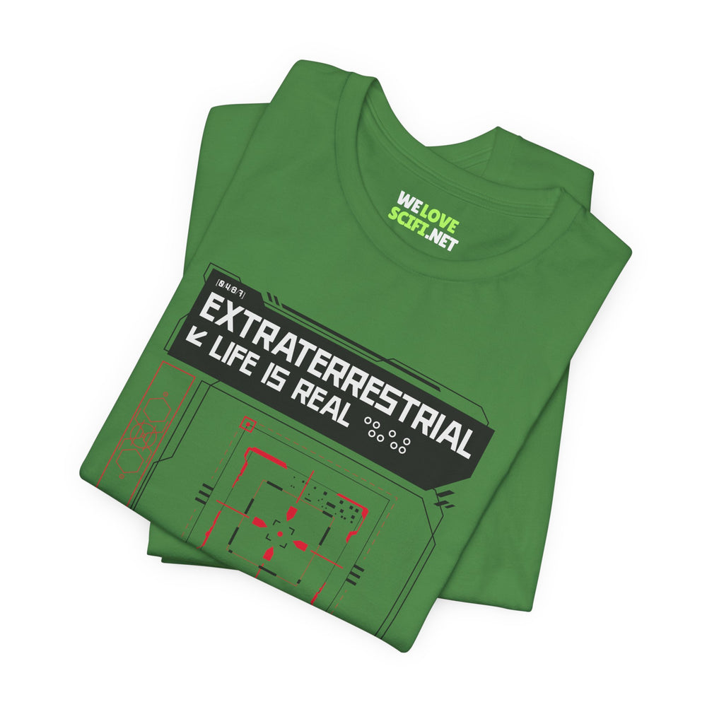 Exraterrestrial Life Is Real UFO Sci-Fi T-Shirt-welovescifi