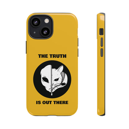 The Truth Is Outthere Funny Cat UFO Tough iPhone Mobile Cases-welovescifi.net