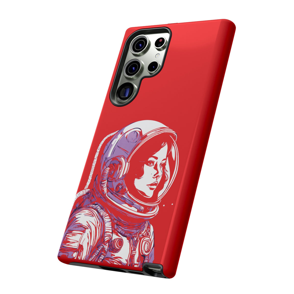 Duotone SpaceGirl SpaceArt Tough Samsung Galaxy Mobile Cases