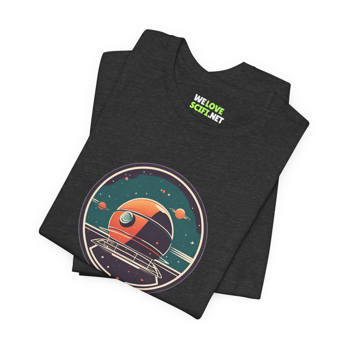 Retro Space Art Sci-Fi T-Shirt | Station 101 We Love Sci-Fi