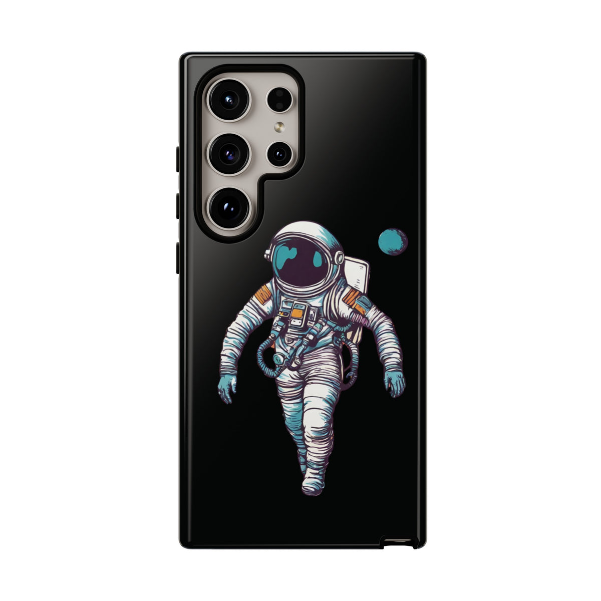 Mini Astronaut Galaxy Case - Tough Samsung Mobile Cases