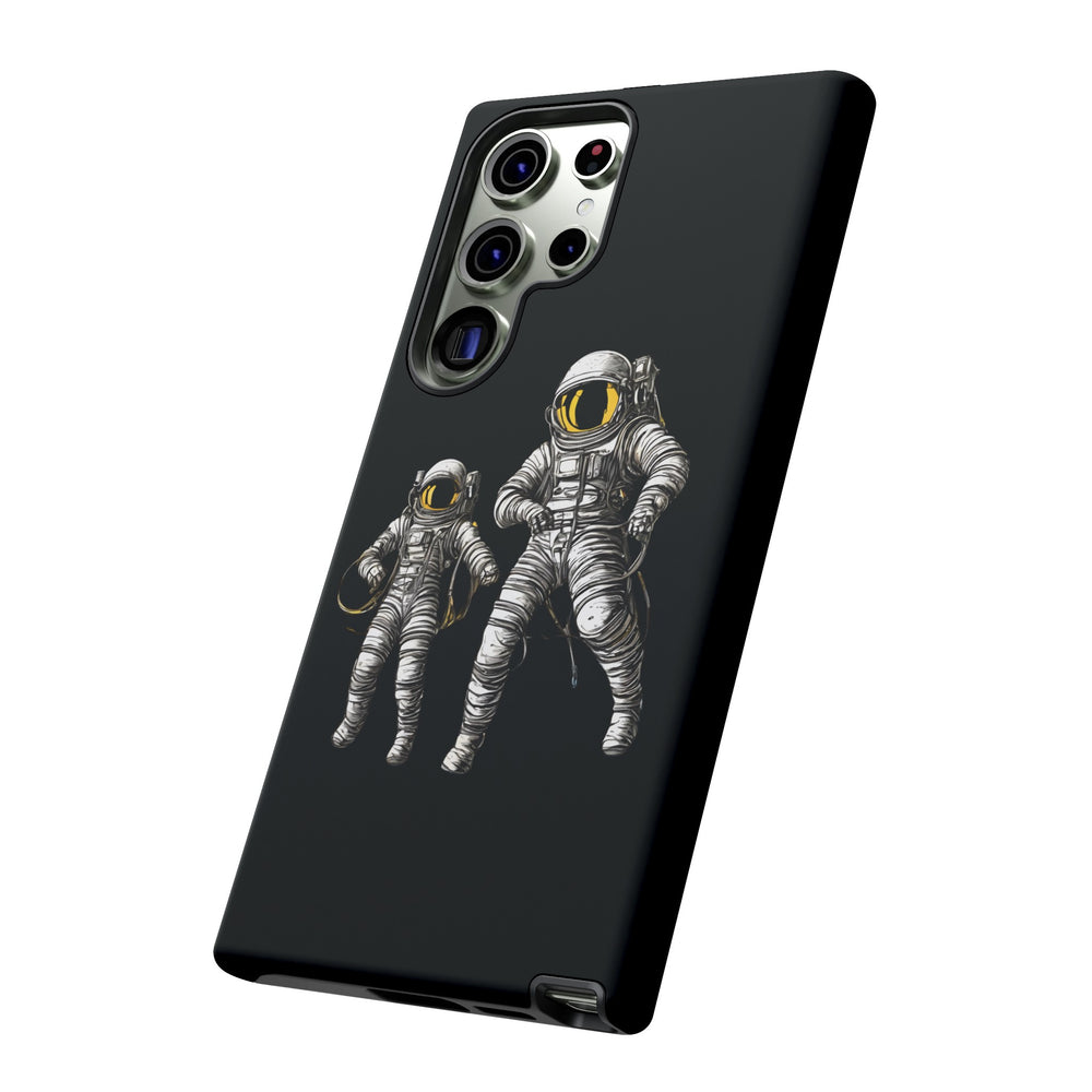 Astronauts Floating Tough Samsung Galaxy Mobile Cases