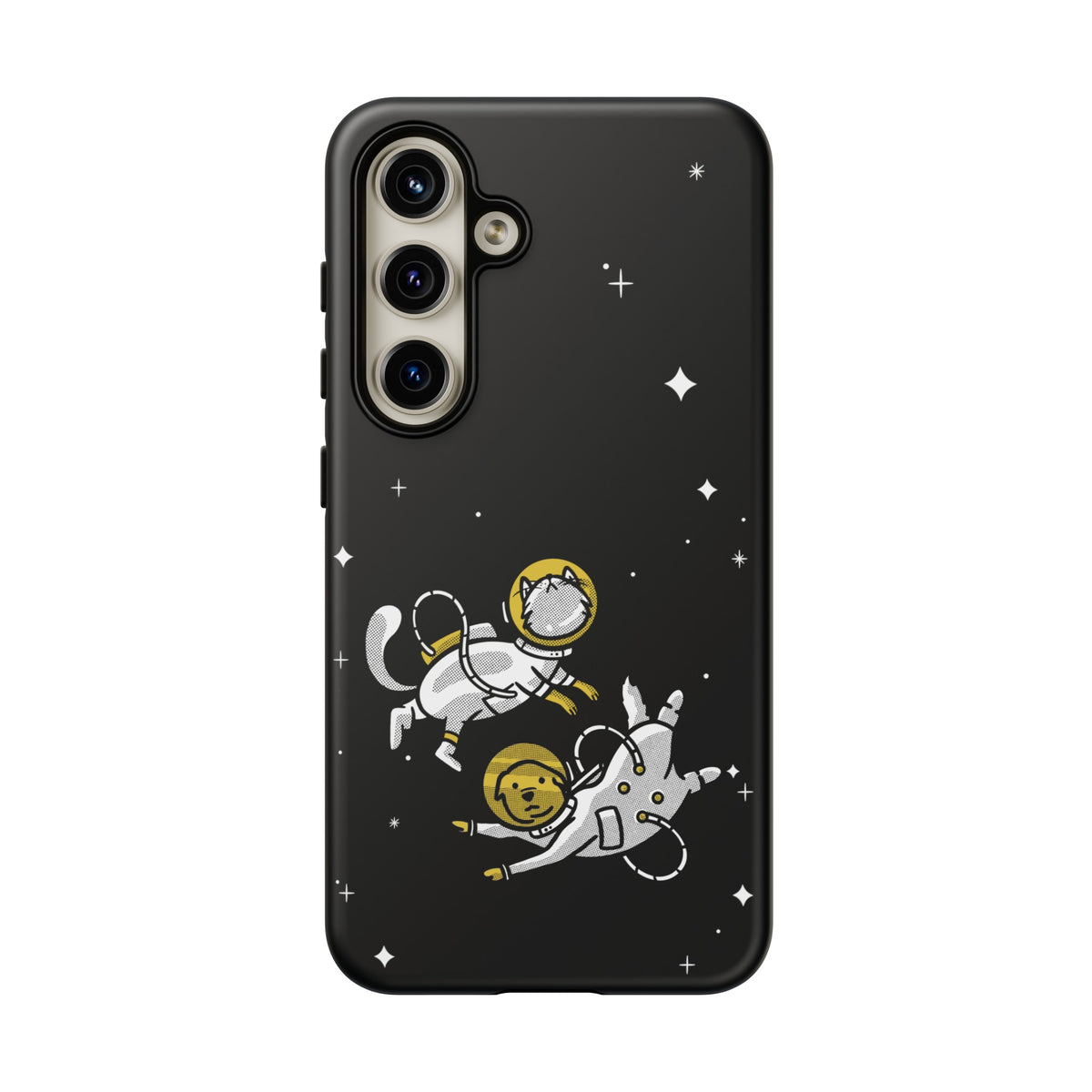 Astronaut Friends Dog Cat Sci-Fi Tough Samsung Galaxy 