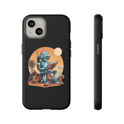 Humans Robot SpaceArt iPhone Cases - Tough Mobile Protection