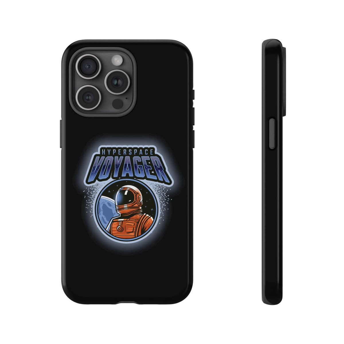 Hyperspace Voyager Astronaut SciFi Tough iPhone Mobile Cases