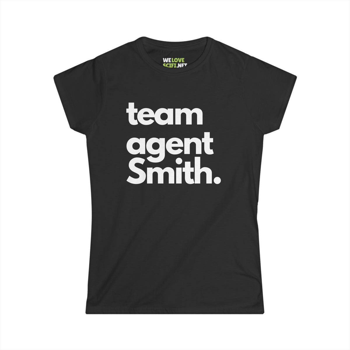 Team Agent Smith Supervillain Sci-Fi Woman's Tee 