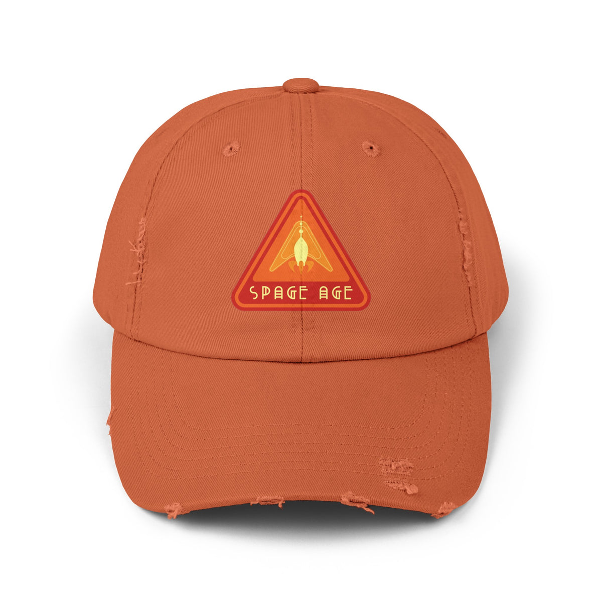 Space-Age Sign Unisex Sci-Fi Distressed Cap